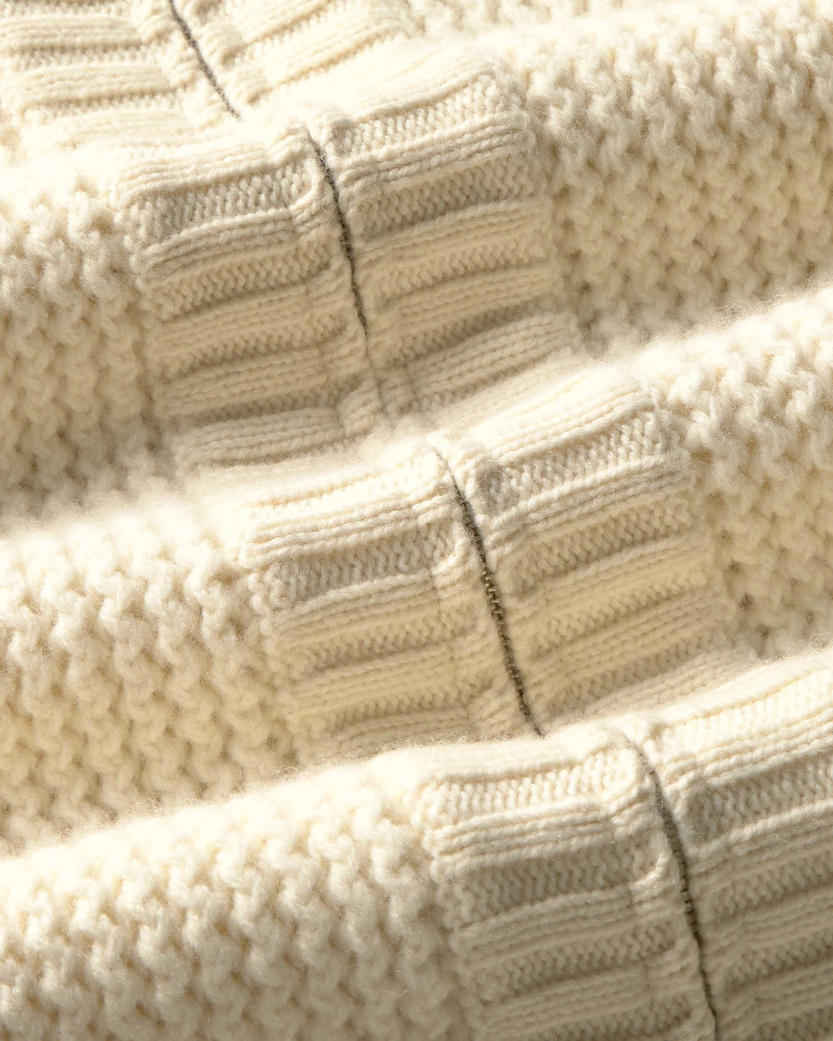 Cardigan lana Oskar sostenible silueta - 2