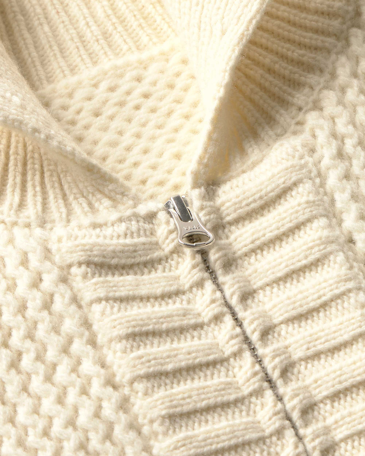 Cardigan lana Oskar sostenible silueta - 3