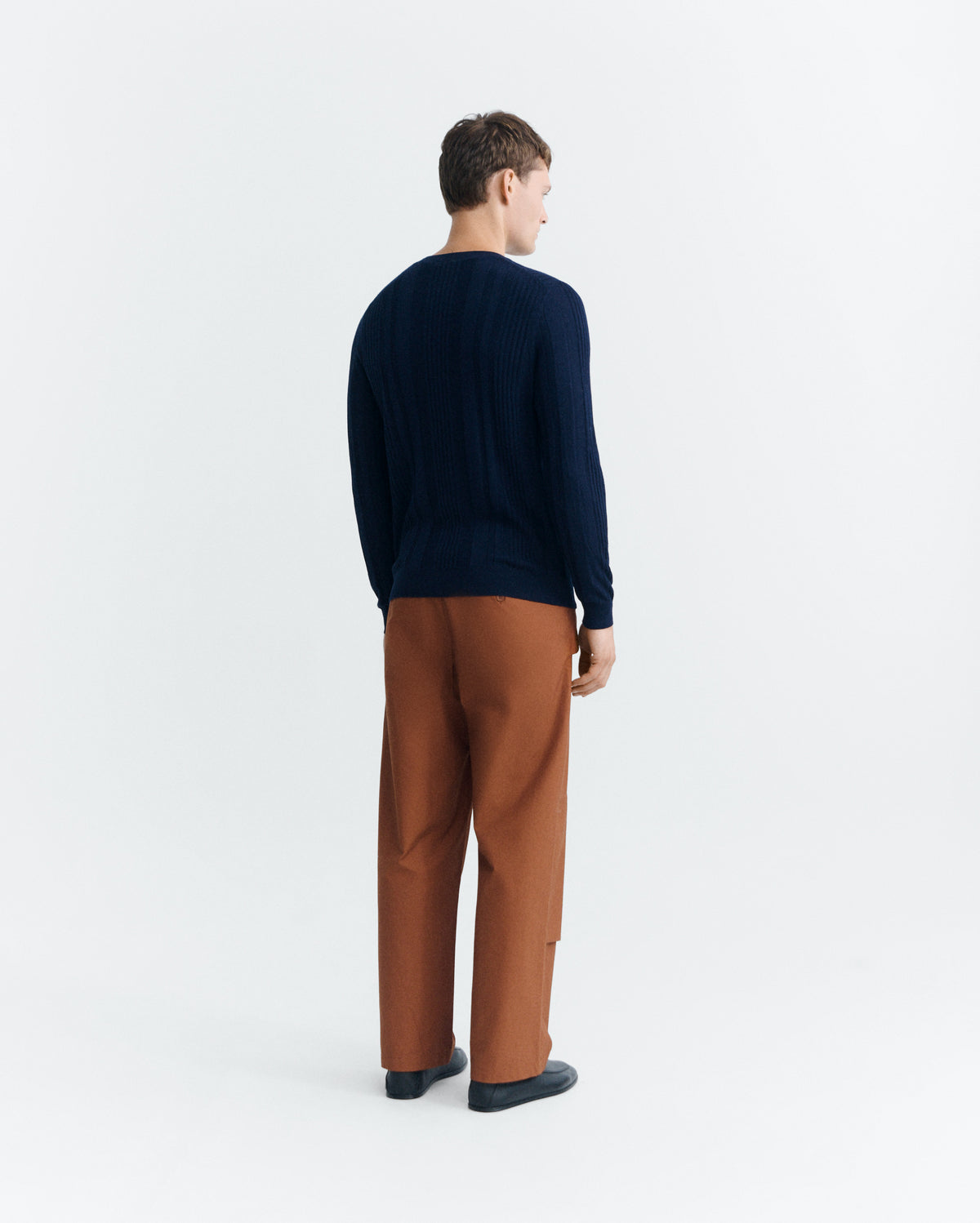 Jersey slim cashmere Mael sostenible - 4