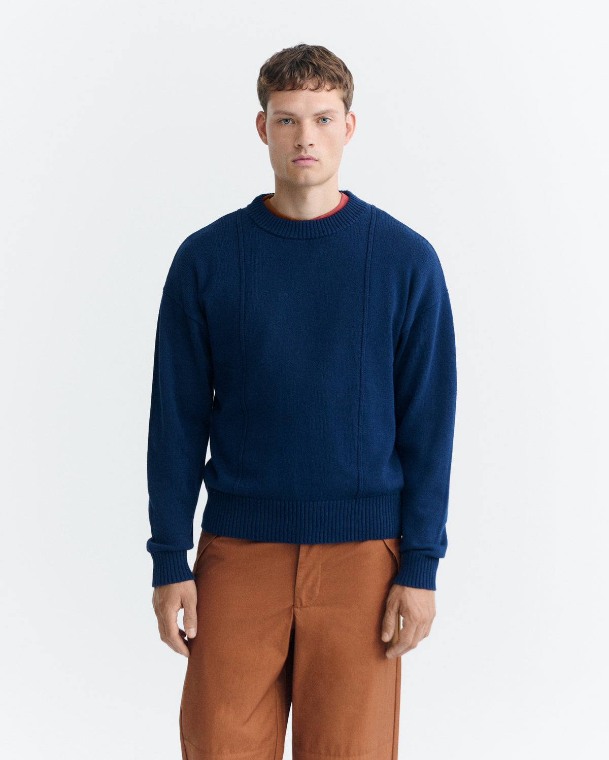 Jersey navy algodón Cole sostenible - 2