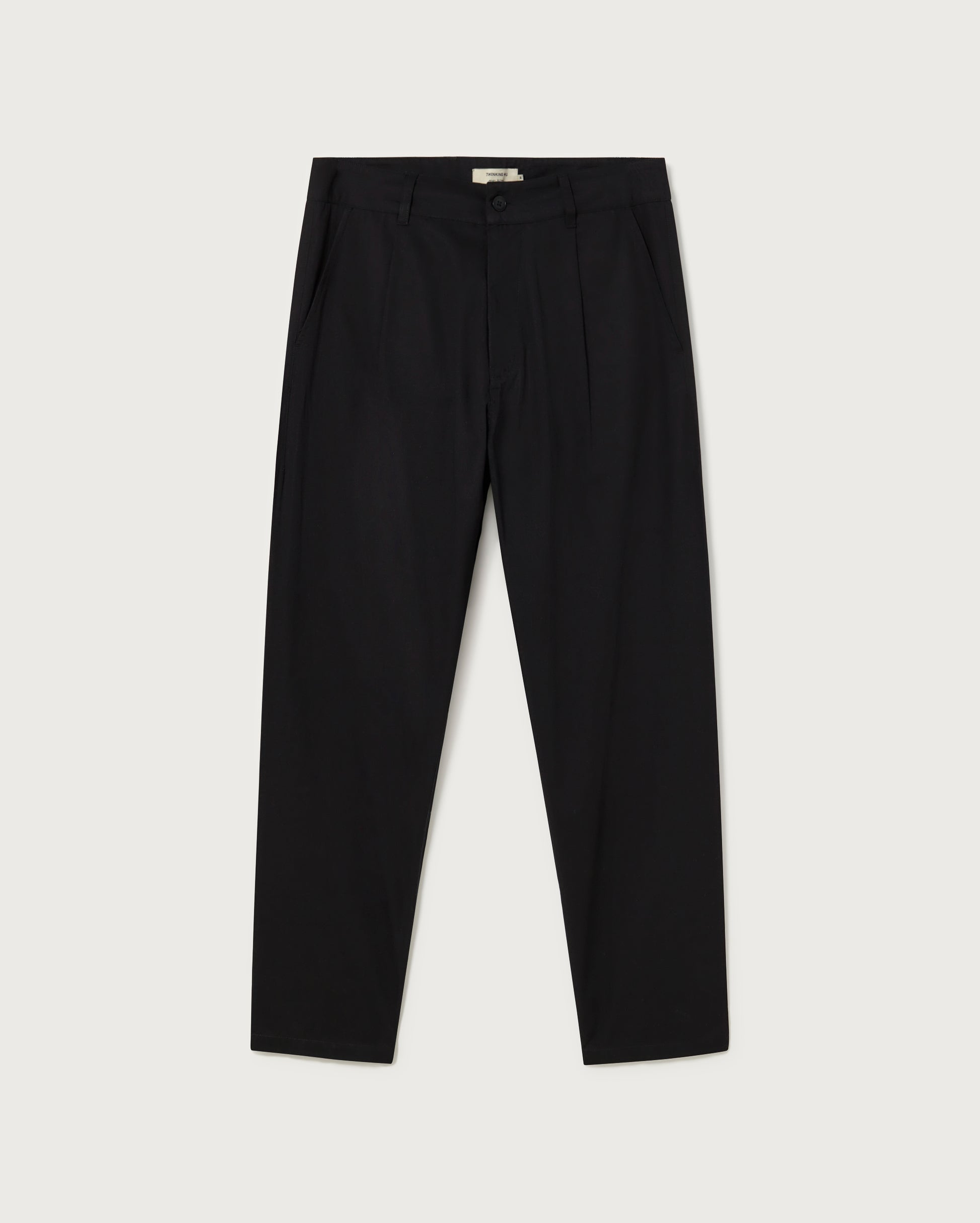 Pantalón negro Moero light sostenible  - silueta 1