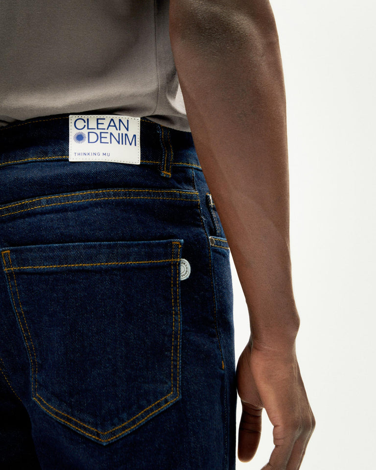 Pantalón 5 Pockets dark clean denim sostenible -2