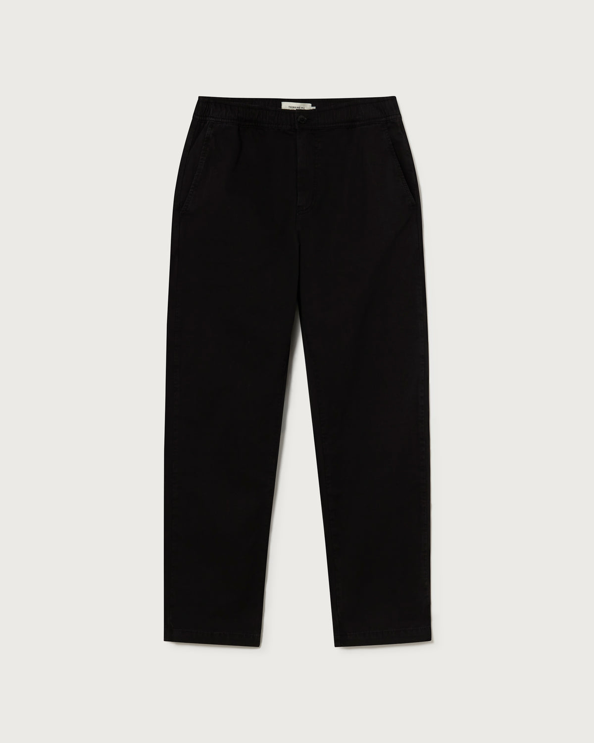 Pantalón negro Travel sostenible  - silueta 1