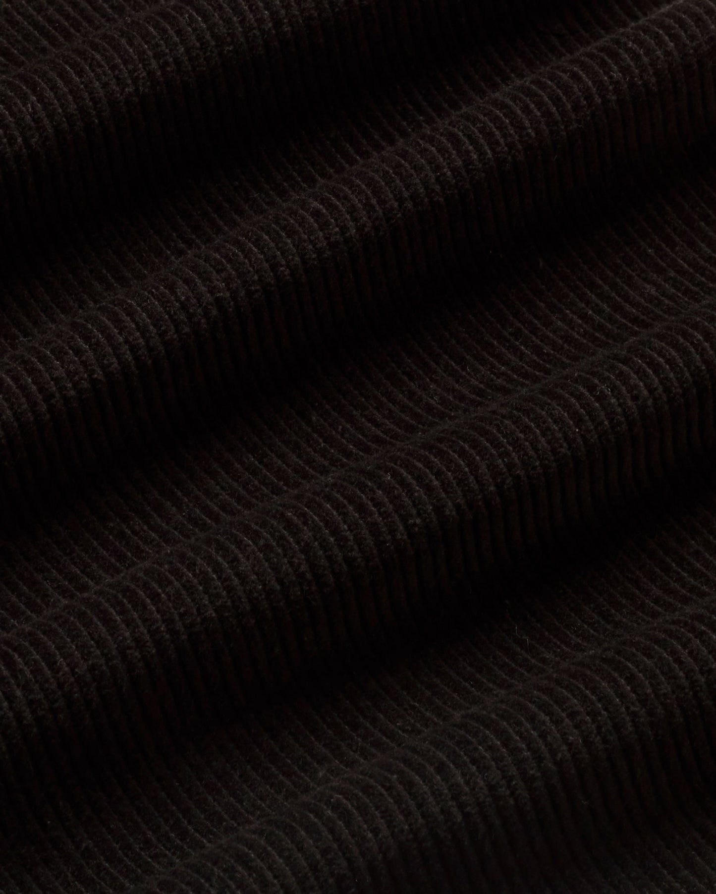 Pantalón negro pana Wotan sostenible - silueta 3