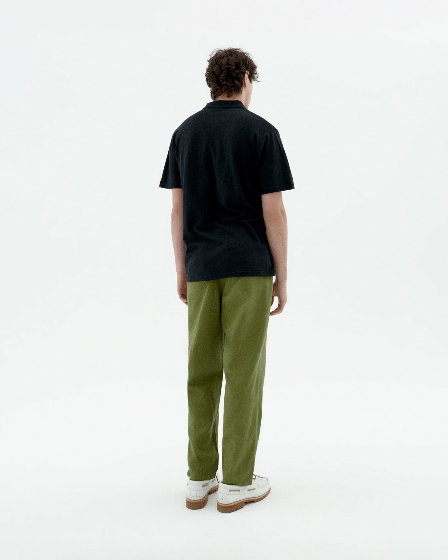 Pantalón verde Hemp Moero sostenible-4
