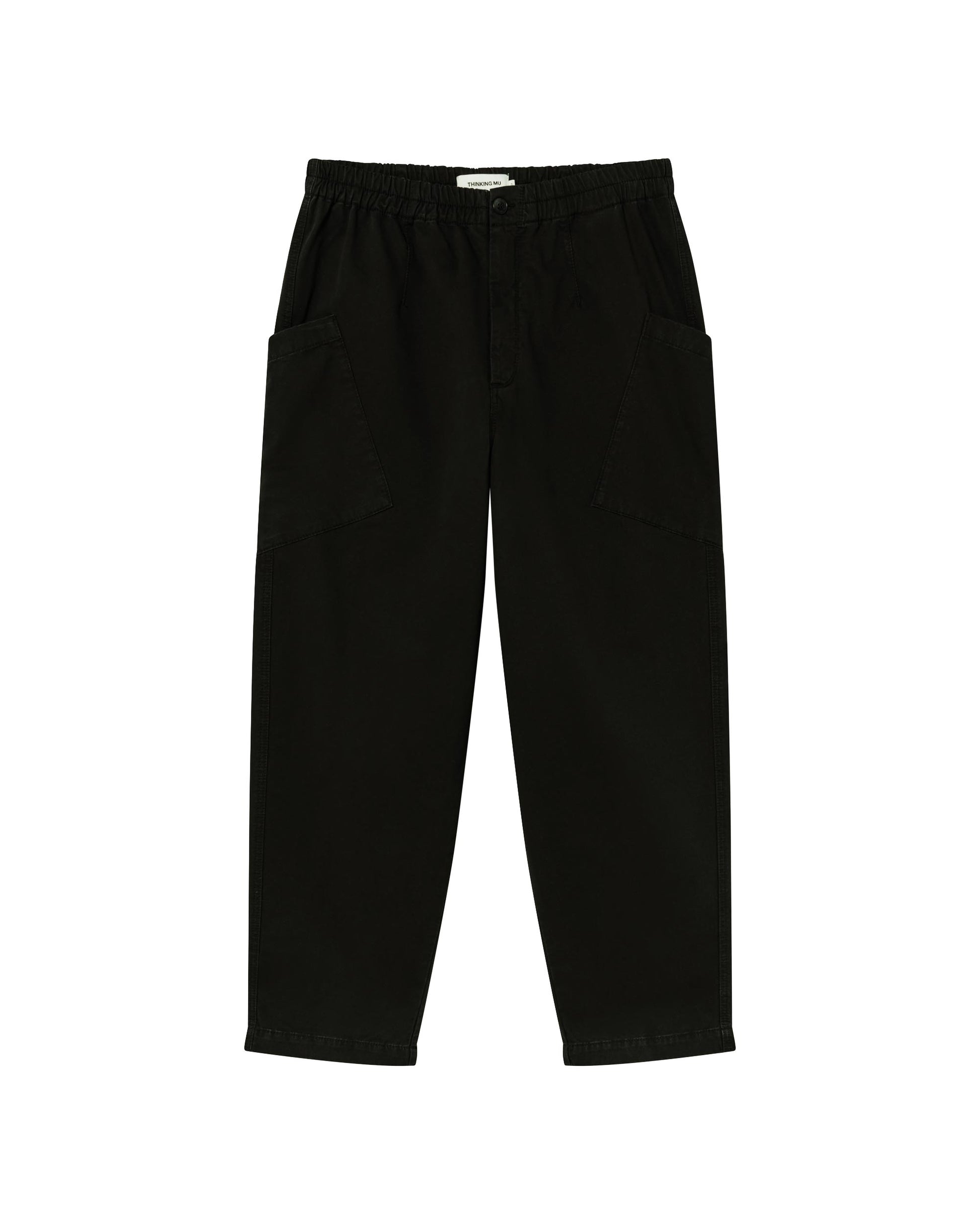 Pantalón negro Max sostenible  - silueta 1