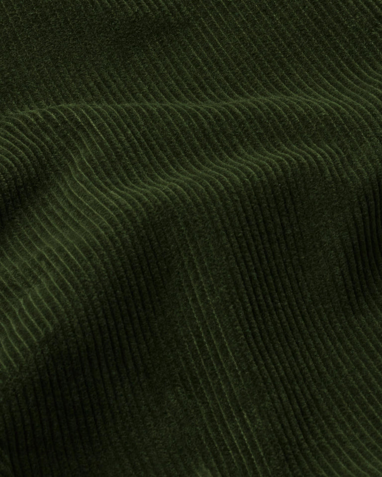 Pantalón verde pana 5 pockets sostenible-6