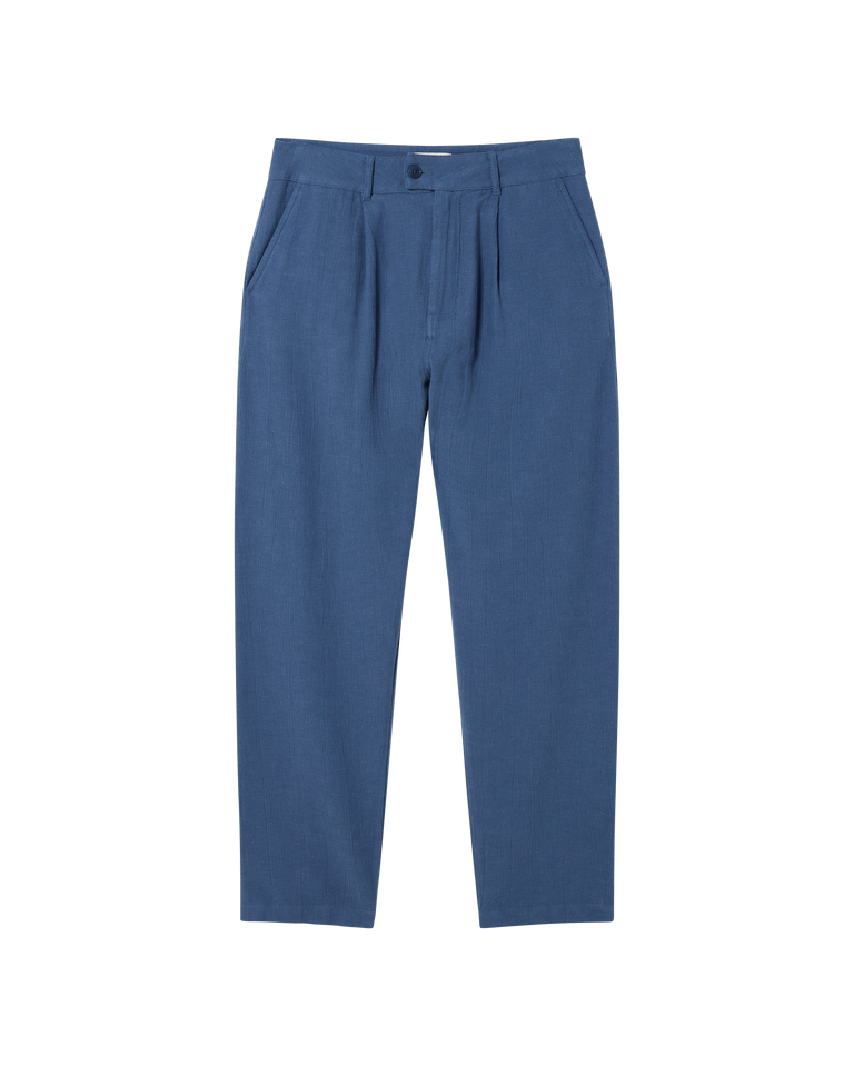 Pantalón azul Wotan sostenible -siluetax