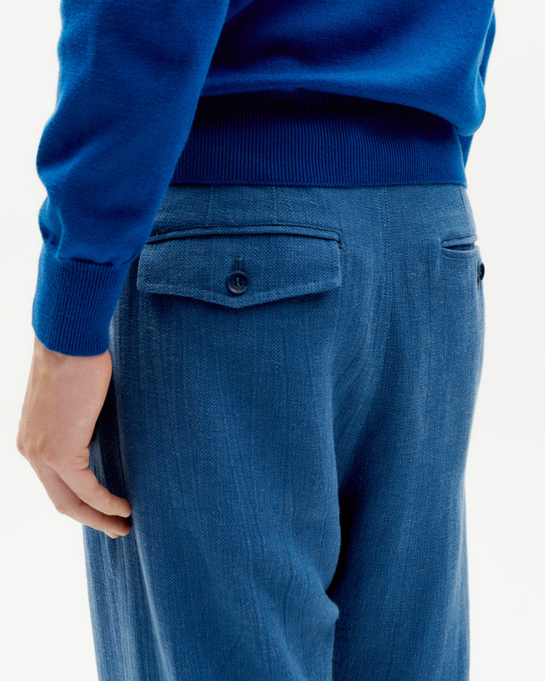 Pantalón azul Wotan sostenible -3