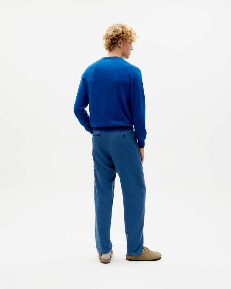 Pantalón azul Wotan sostenible -5