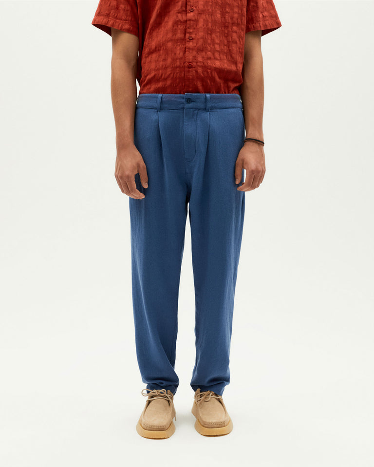 Pantalón azul Wotan sostenible -1 
