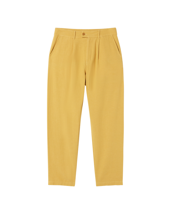 Pantalón amarillo Wotan sostenible -siluetax