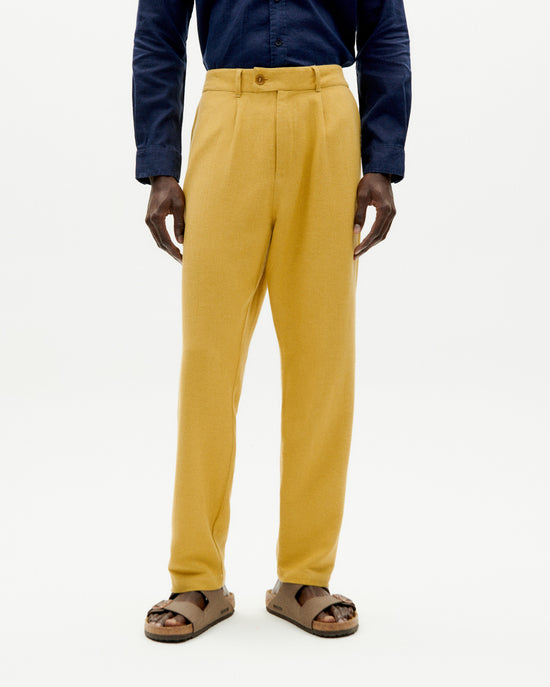 Pantalón amarillo Wotan sostenible -1