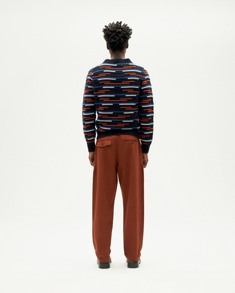 Pantalón marrón Wotan sostenible - 3