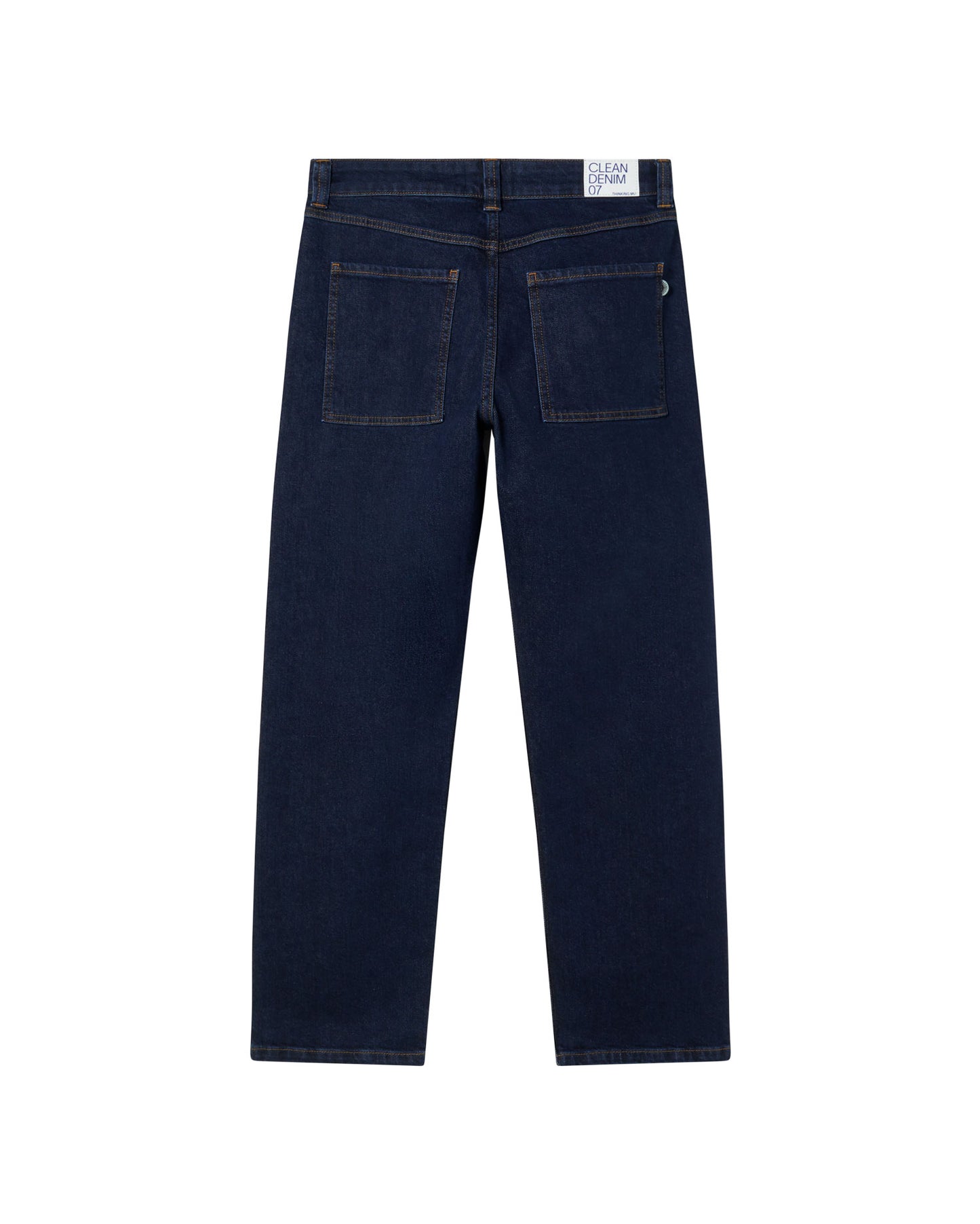 Pantalón dark clean denim David sostenible - silueta 2
