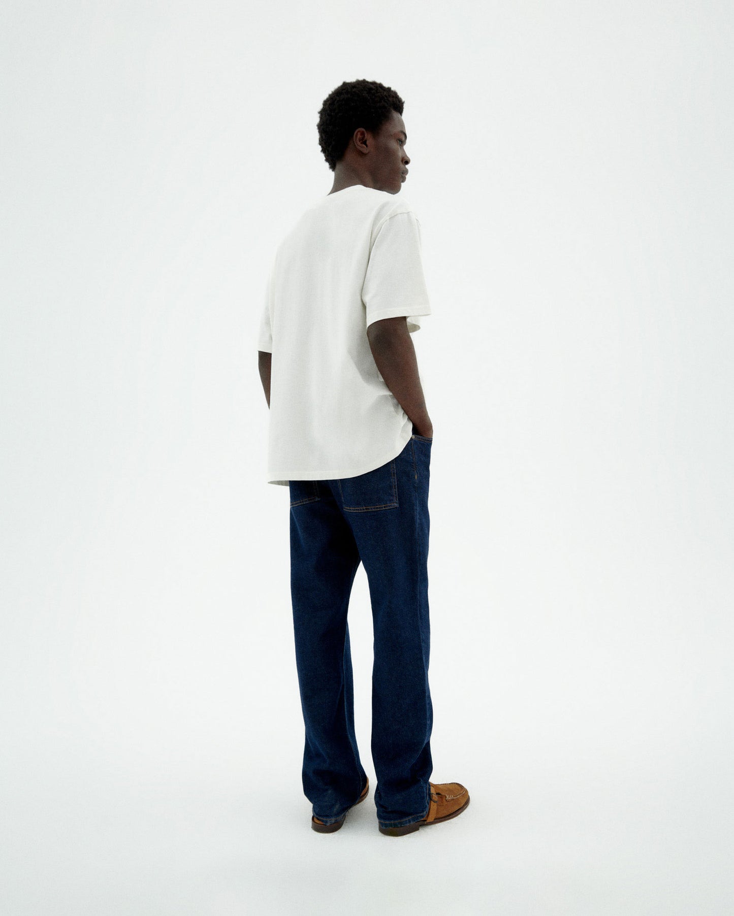 Pantalón dark clean denim David sostenible-4