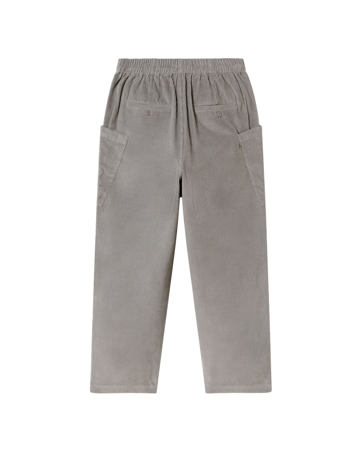 Pantalón gris pana Max sostenible - silueta 2