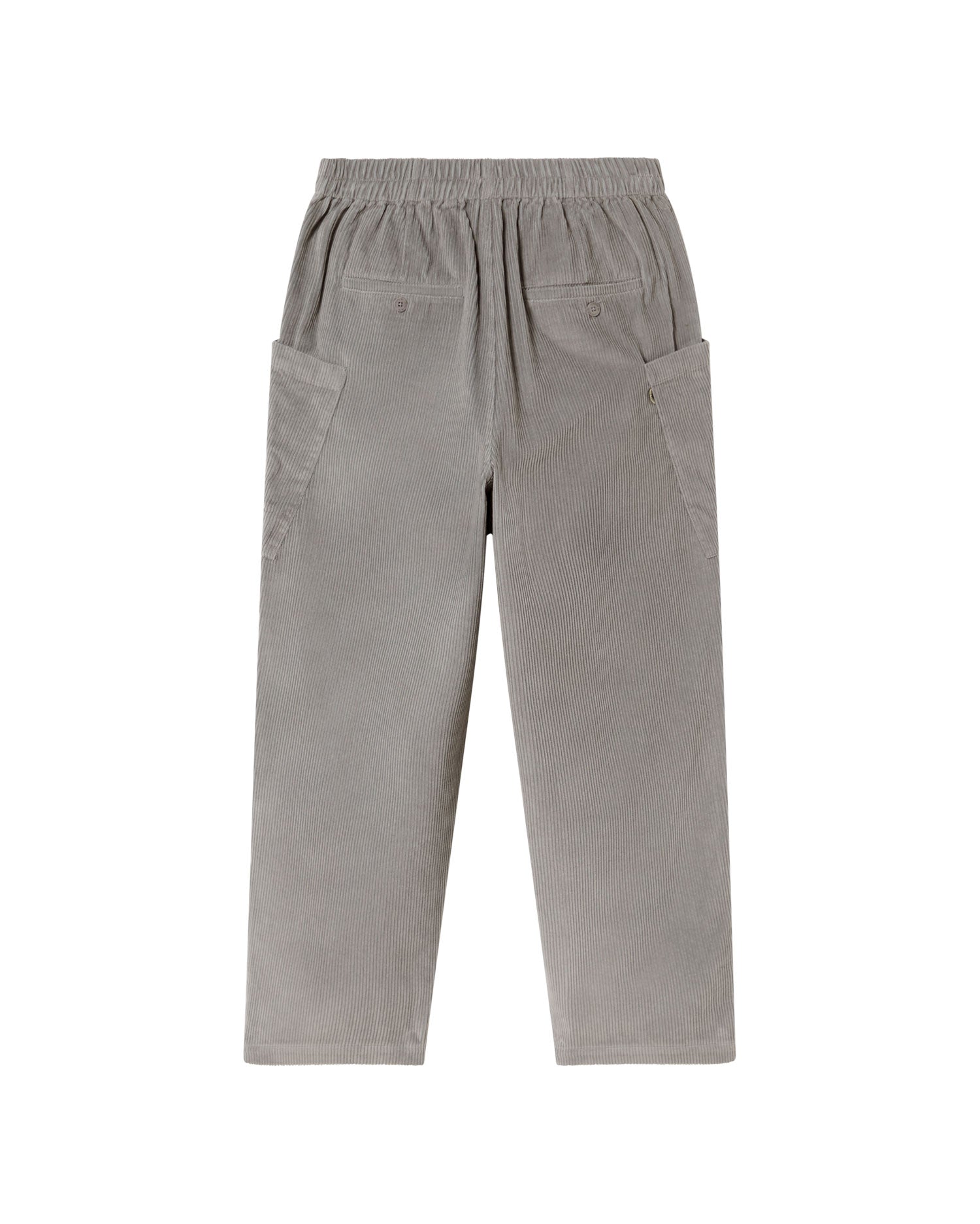 Pantalón gris pana Max sostenible - silueta 2