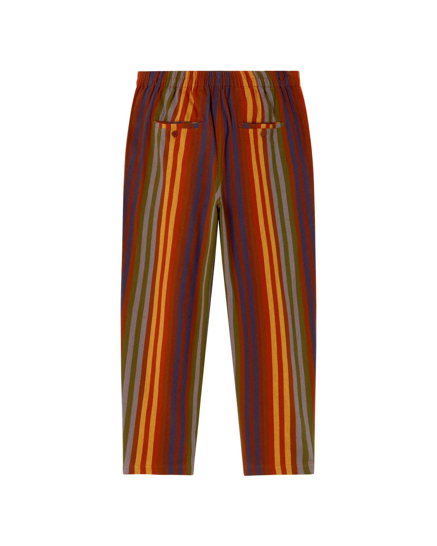 Pantalón multicolor rayas Luc sostenible - silueta 2