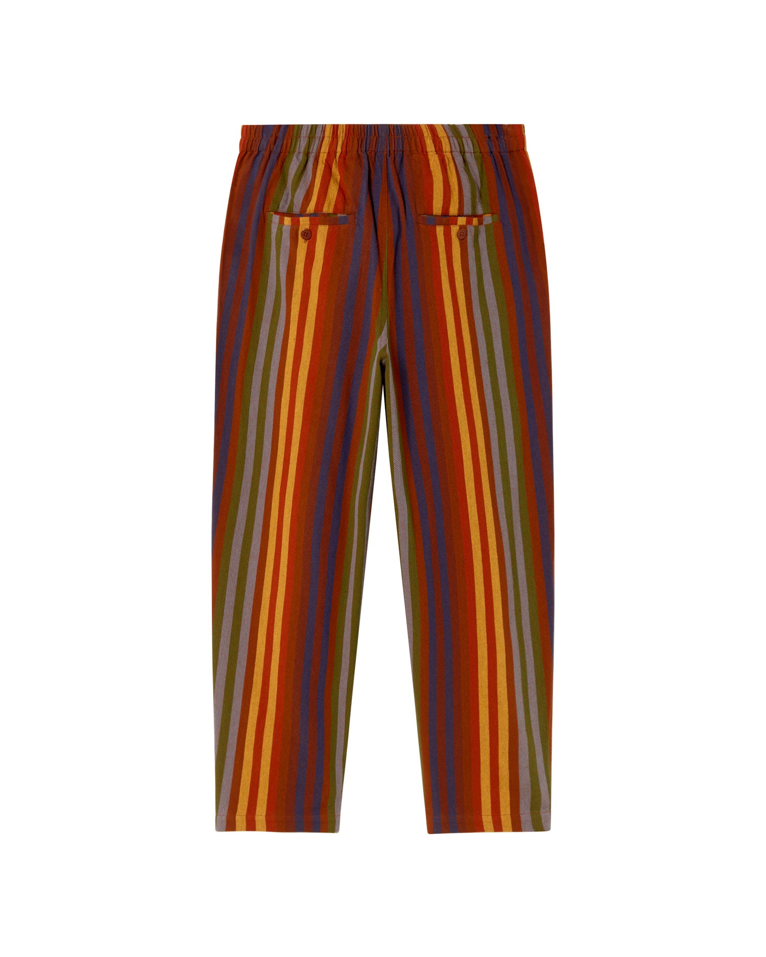 Pantalón multicolor rayas Luc sostenible - silueta 2