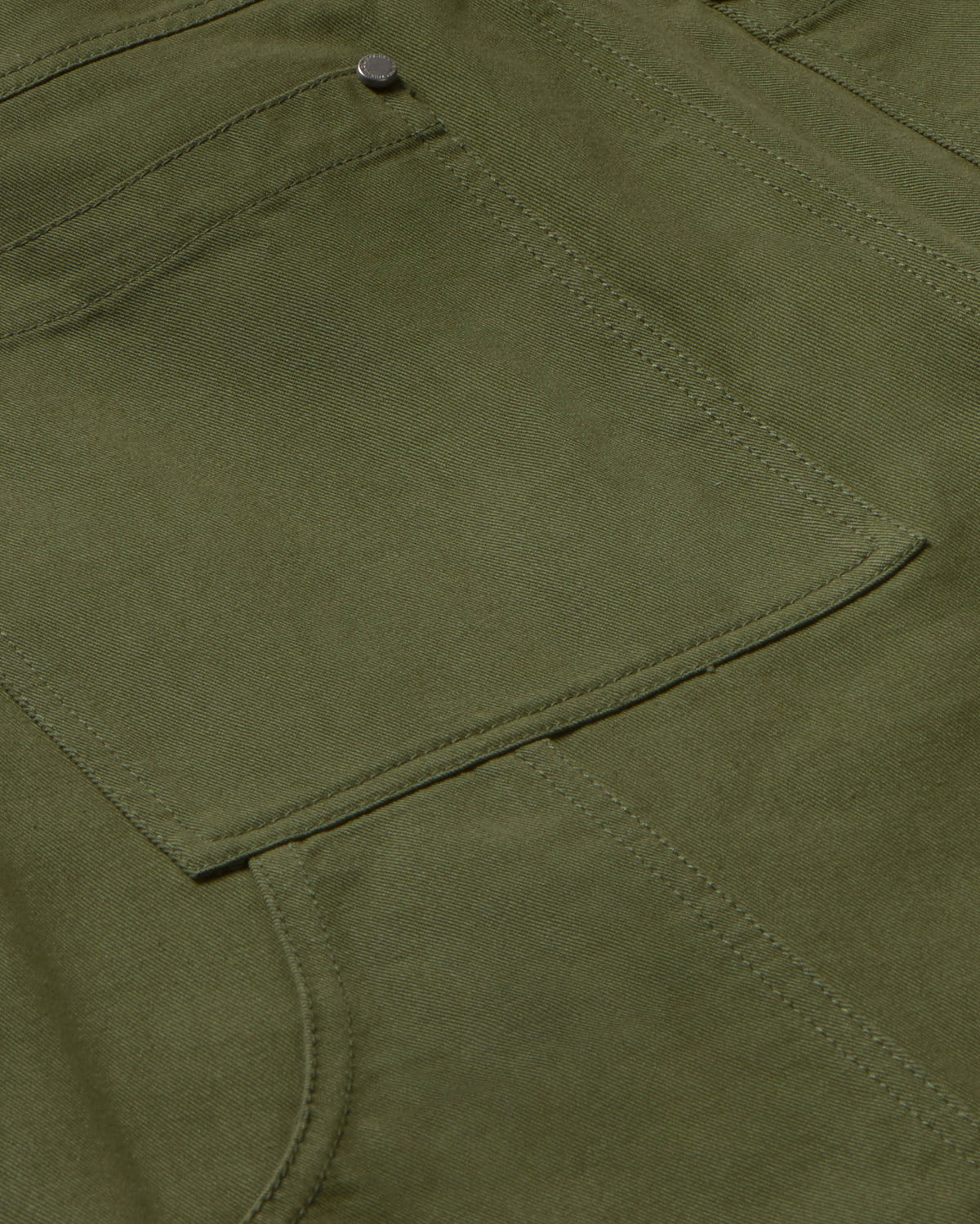 Pantalón verde Owen sostenible - silueta 2