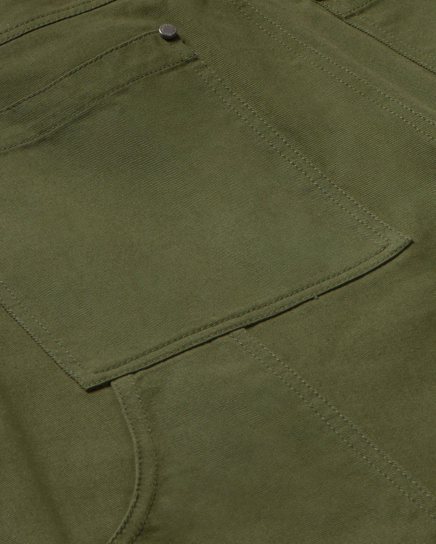 Pantalón verde Owen sostenible - silueta 2