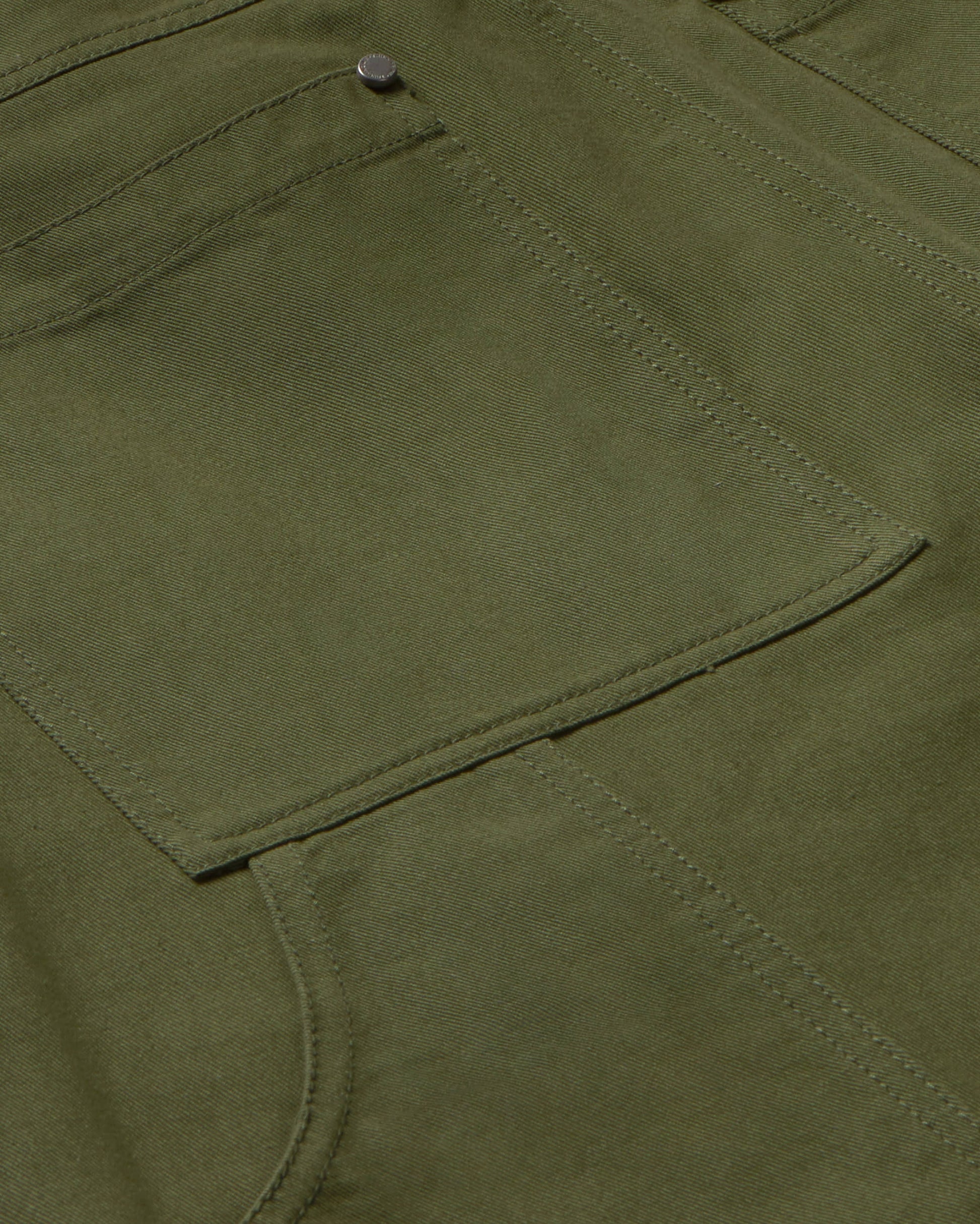 Pantalón verde Owen sostenible - silueta 2