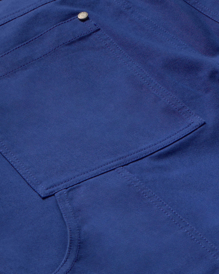 Pantalón azul Owen sostenible- silueta 2