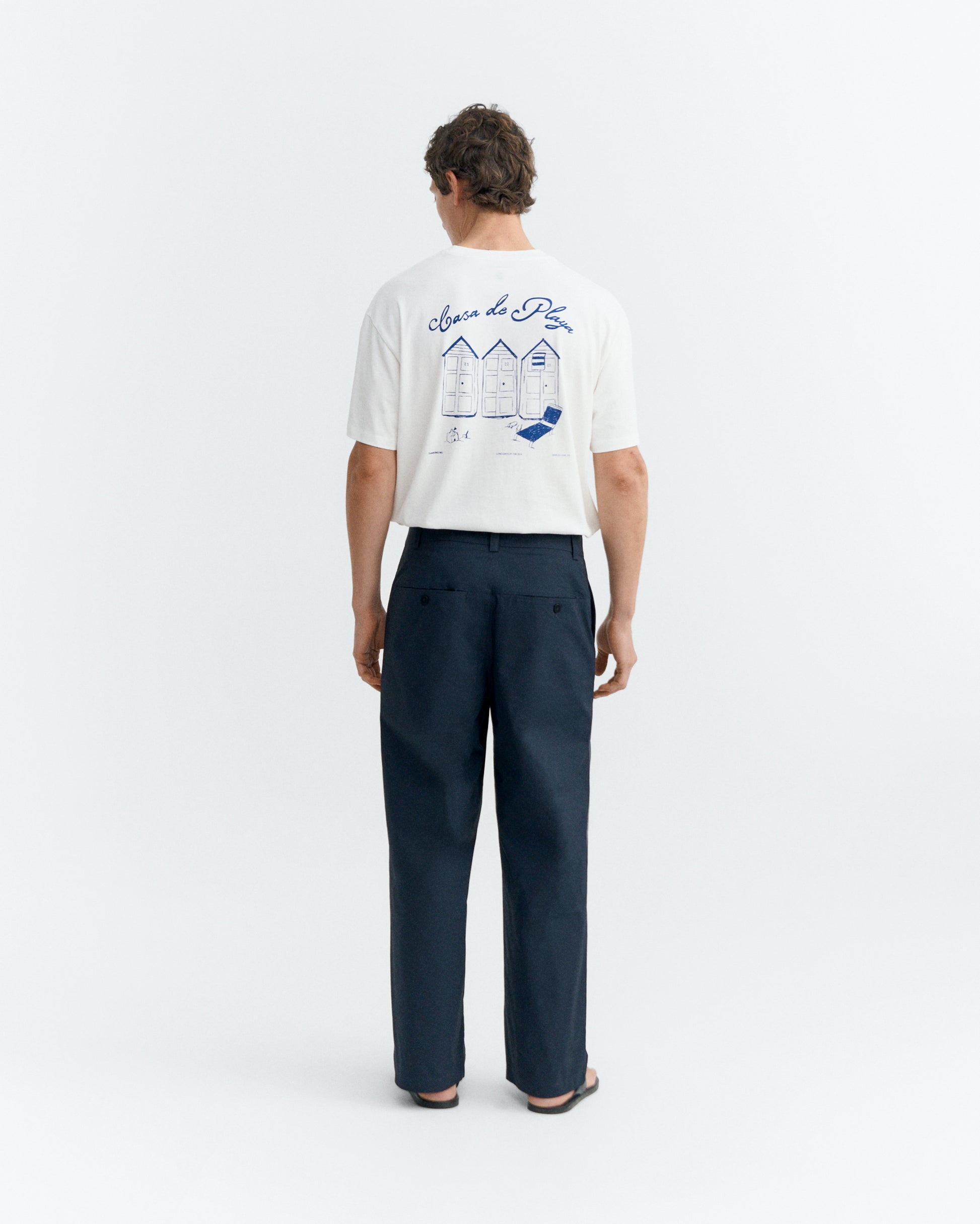 Pantalón Relaxed Azul Marc Suit sostenible - 4