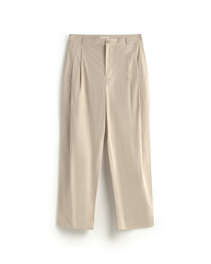 Pantalón Popelin Beige Marc Suit sostenible silueta - 1