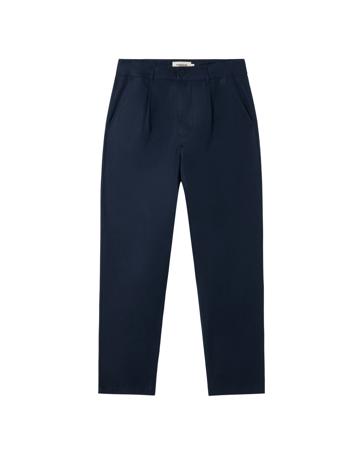 Pantalón navy hemp Moero sostenible - silueta 2