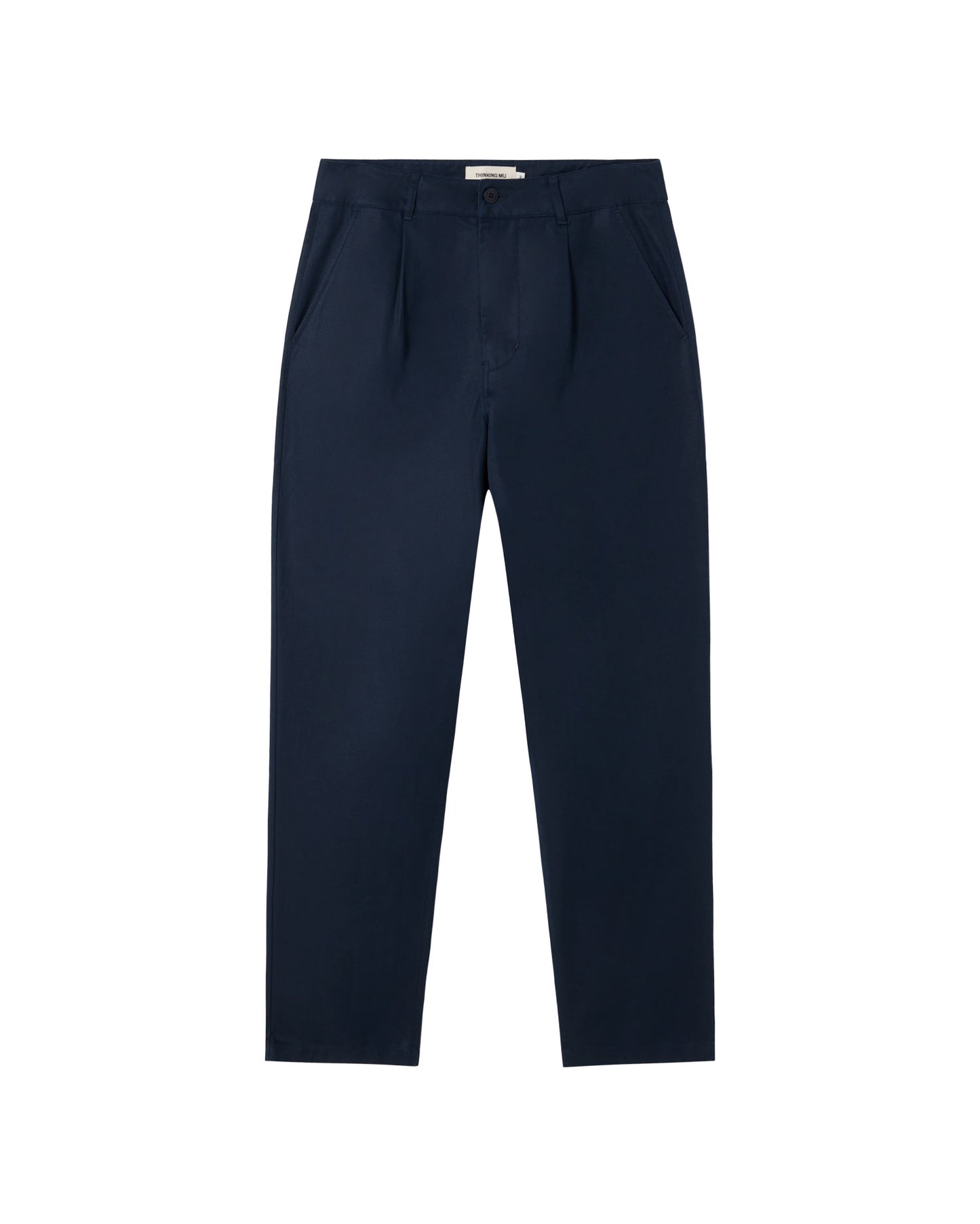 Pantalón navy hemp Moero sostenible - silueta 2