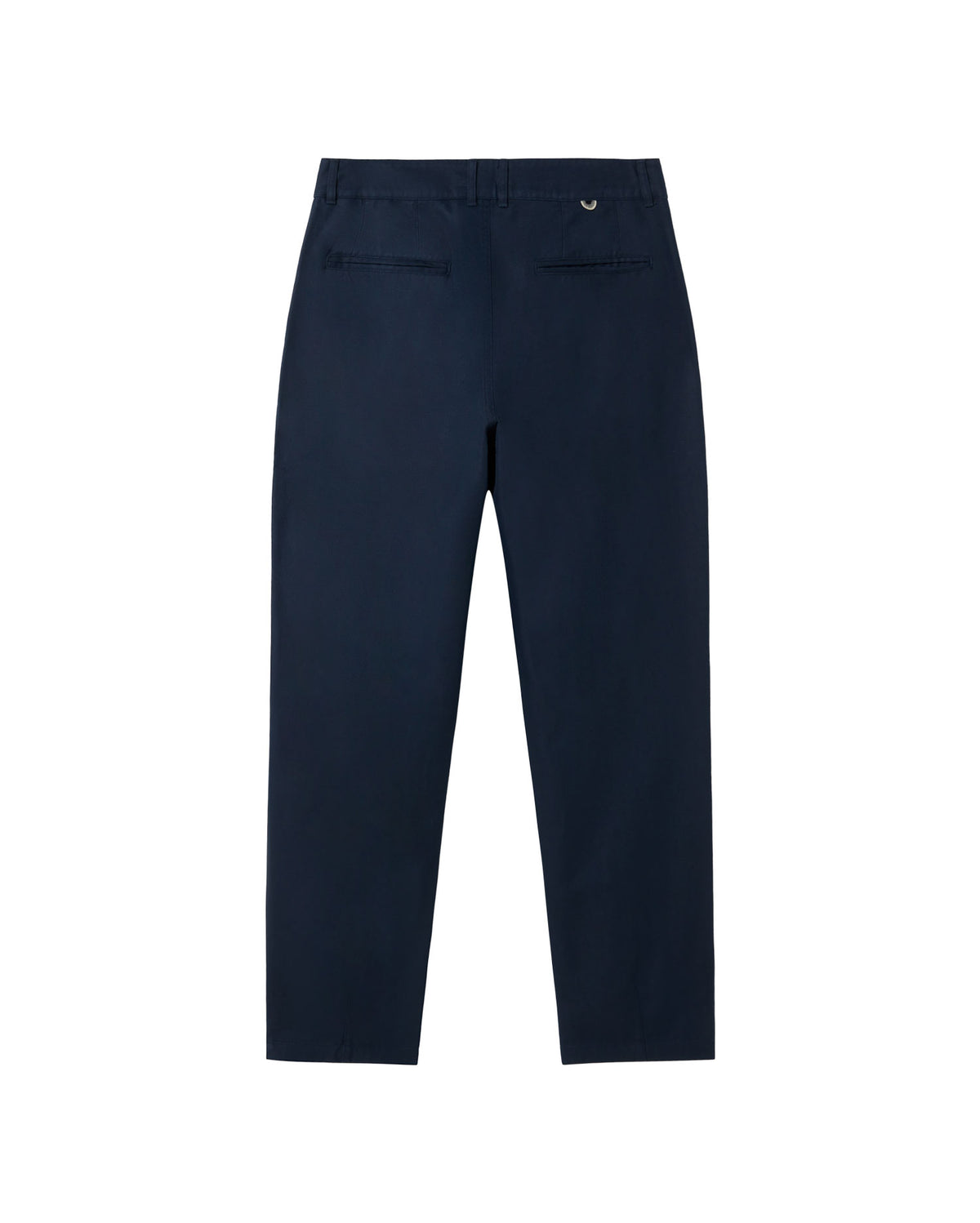 Pantalón navy hemp Moero sostenible - silueta 1