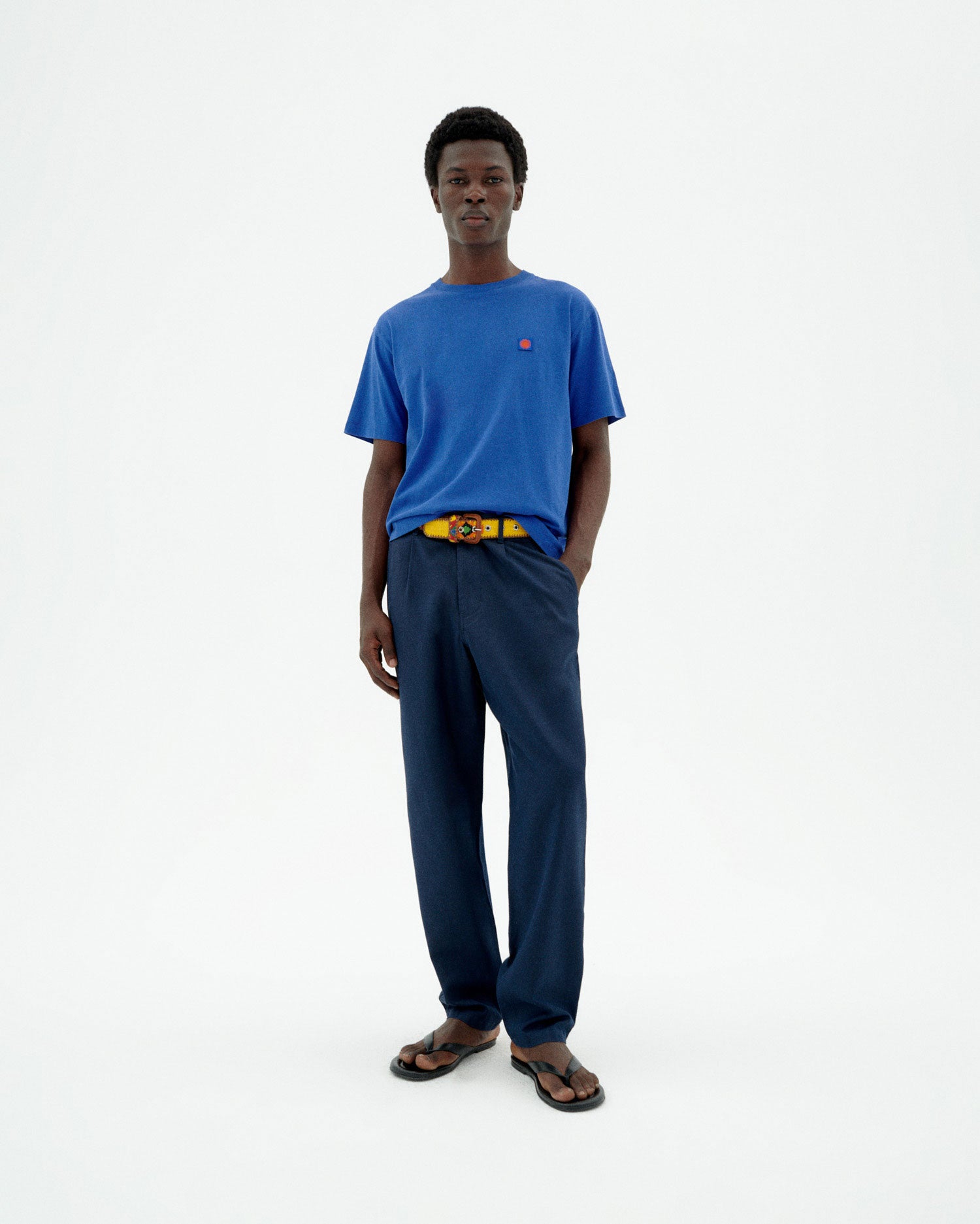 OHGA MASHUMARO PANTS ネイビー　M NEWマシュマロパンツ普通丈 | OHGA パンツ