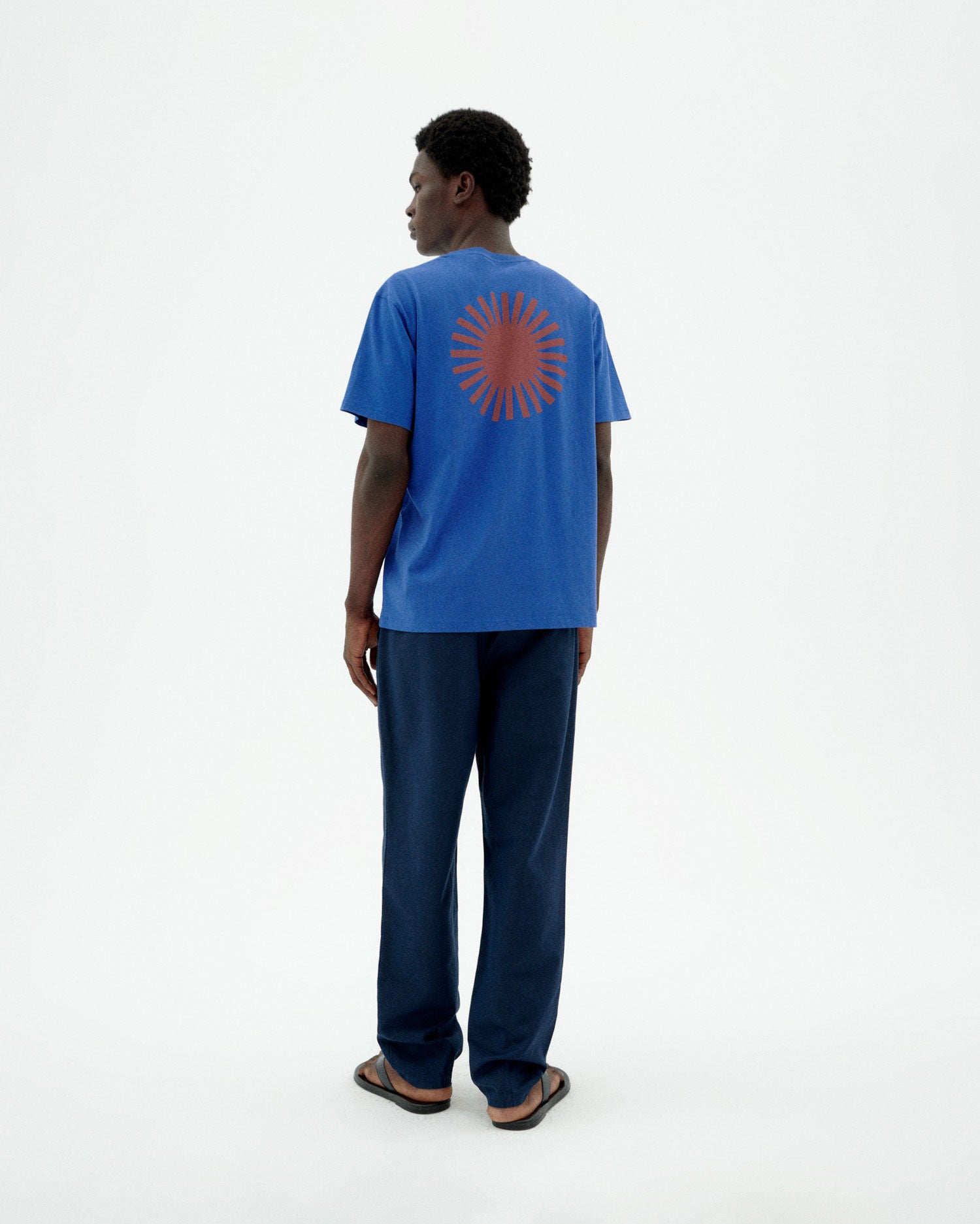 Sustainable Pants Navy Hemp Moero Man | Thinking Mu