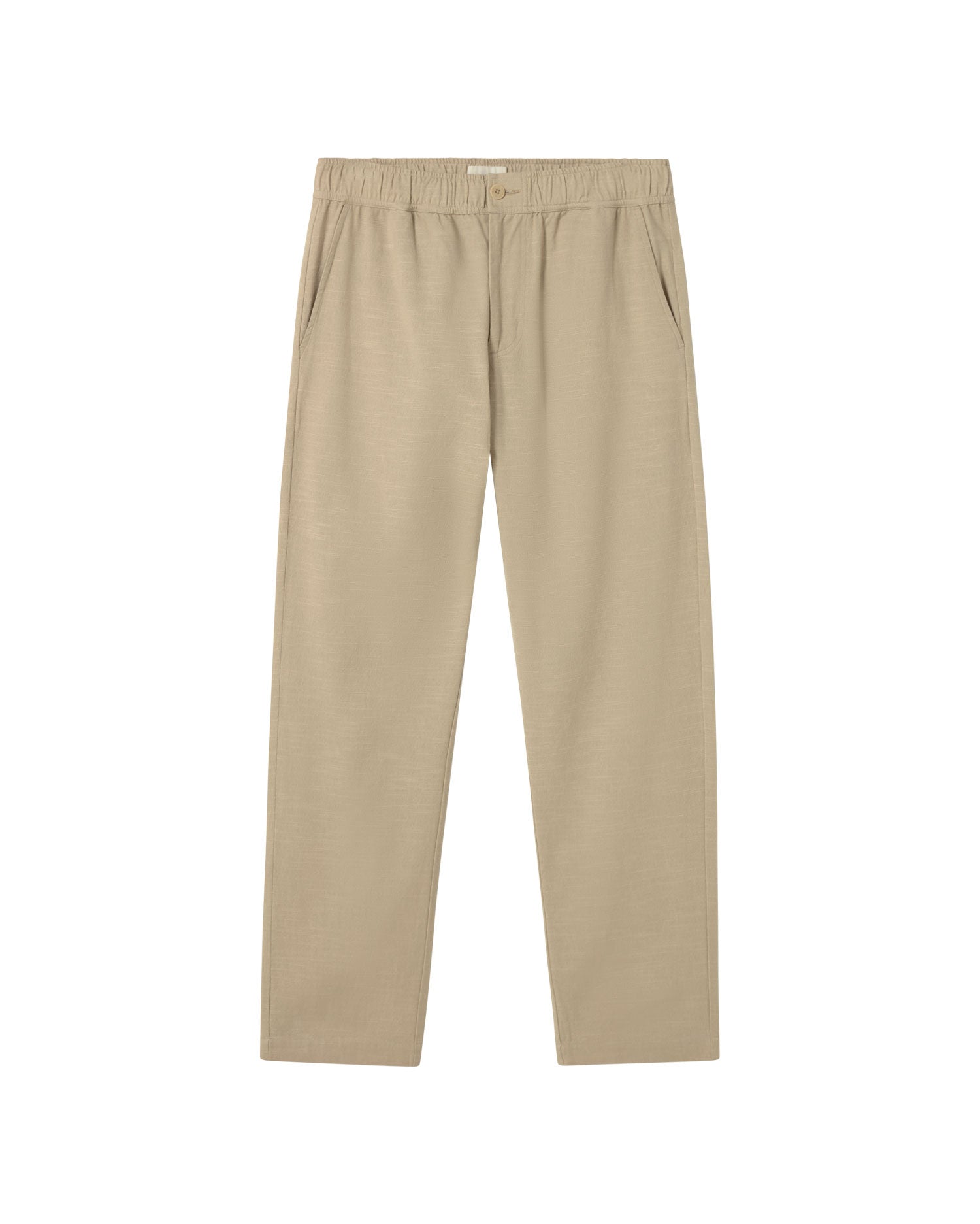 Pantalón crudo Travel light sostenible - silueta 1