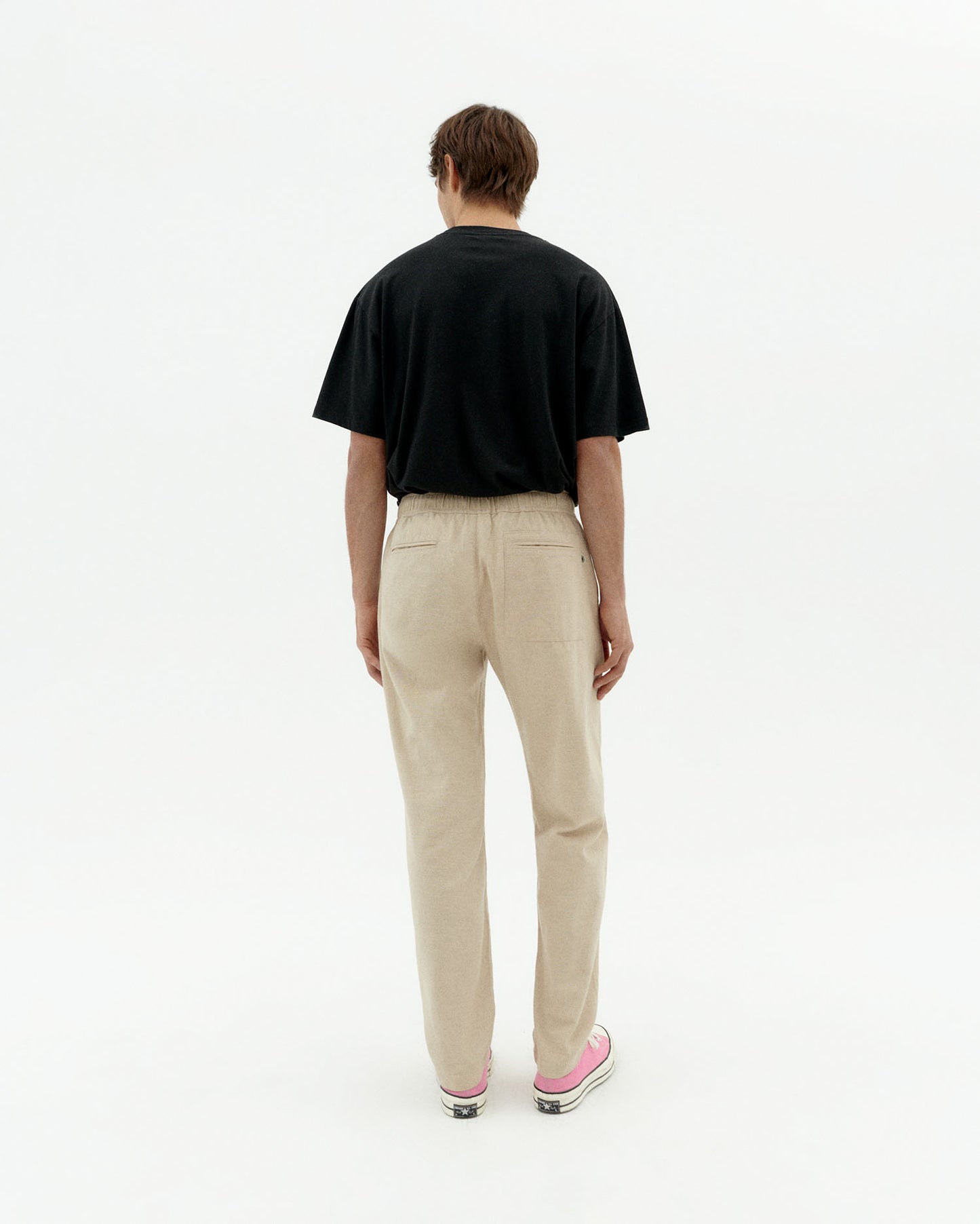 Pantalón crudo Travel light sostenible-4