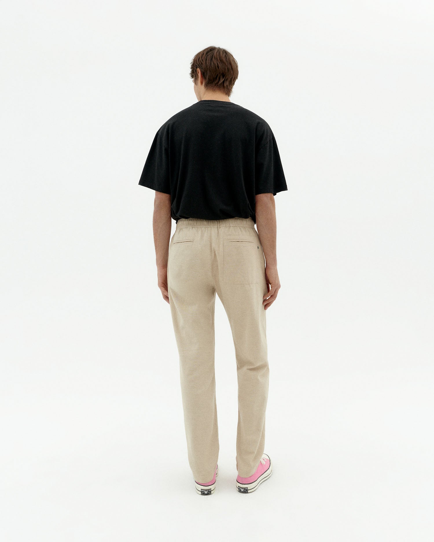 Pantalón crudo Travel light sostenible-4