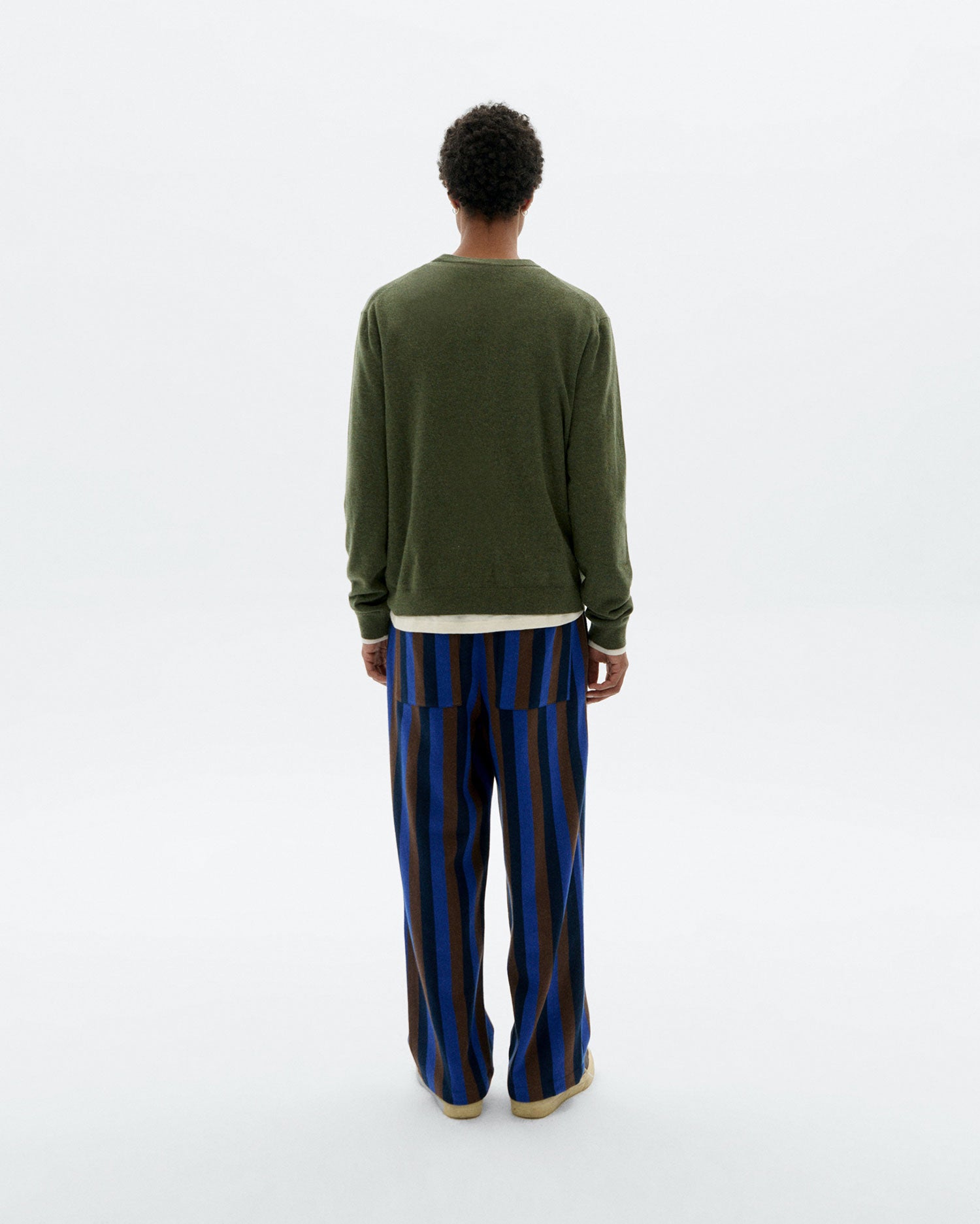 Pantalón loose rayas totenham Marc sostenible - 4