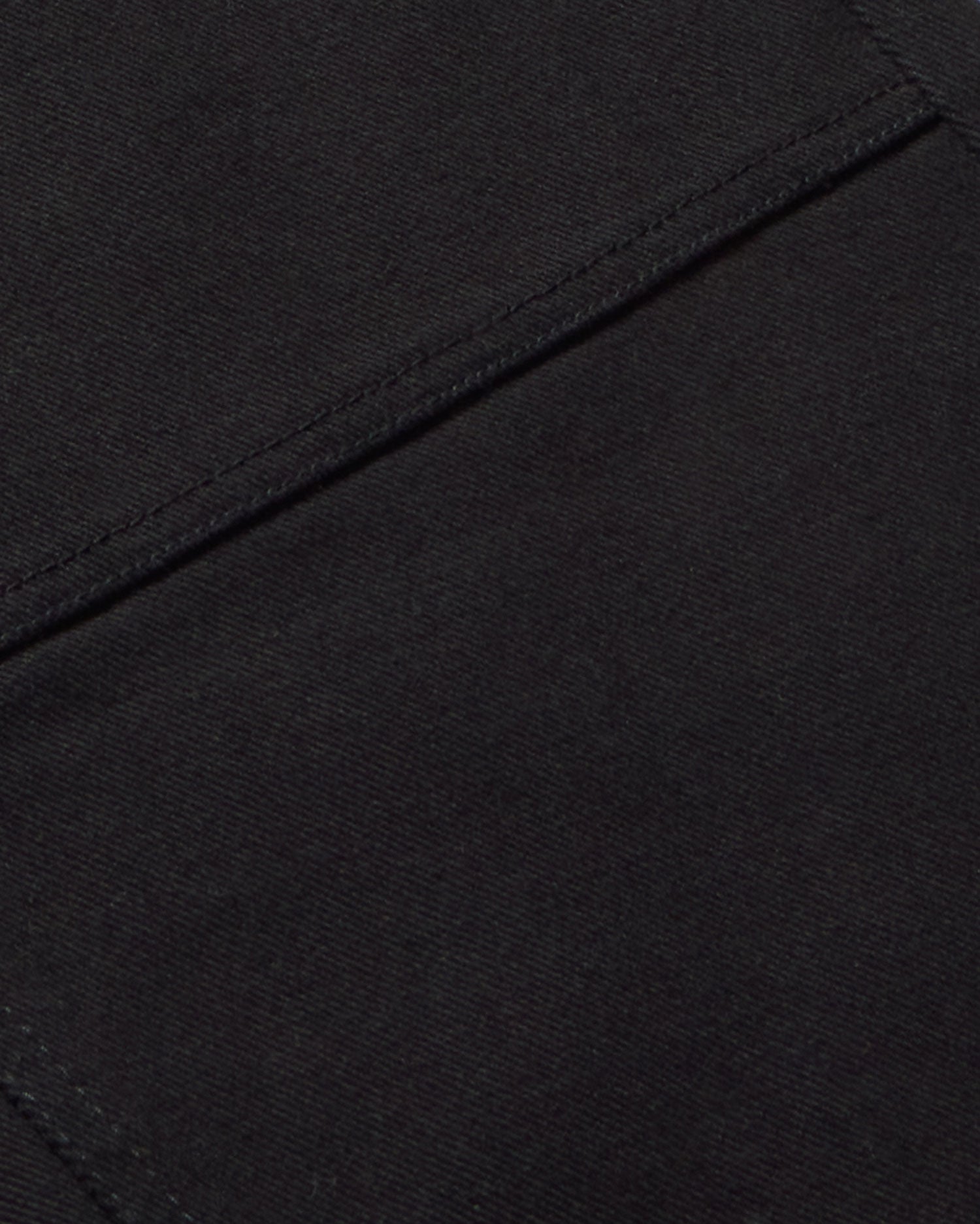 Pantalón recto negro Stan sostenible silueta - 2