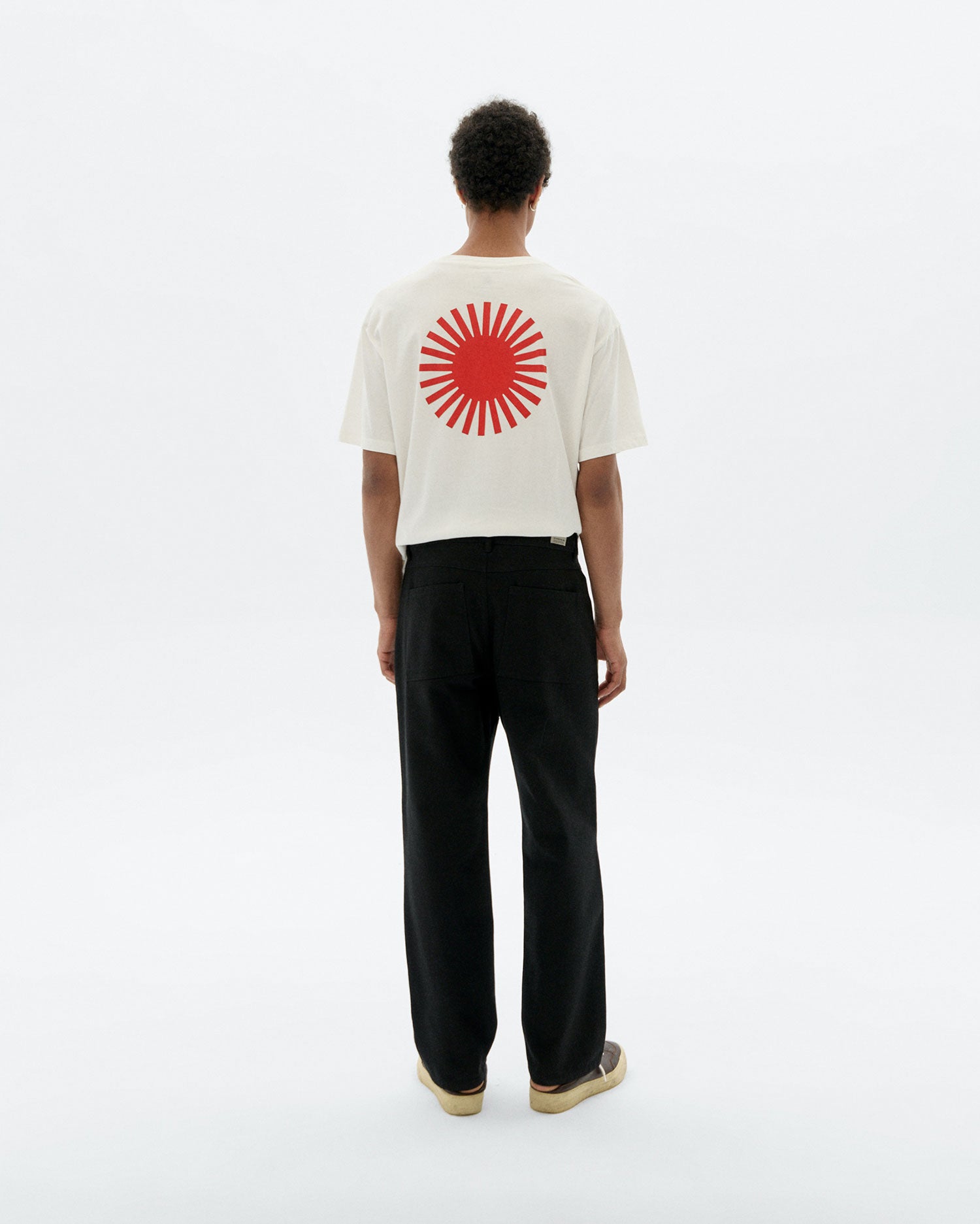 Pantalón recto negro Stan sostenible - 4