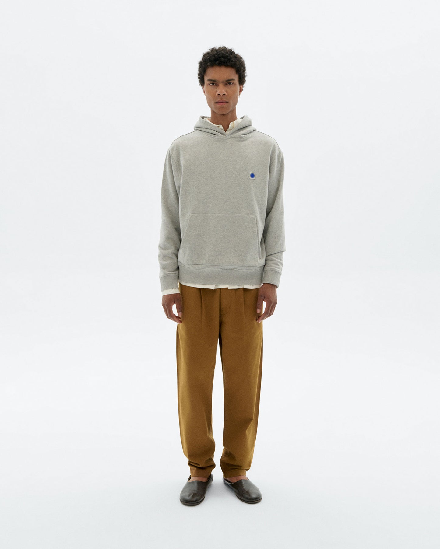 Pantalón relaxed pinza amarillo Wotan sostenible - 2