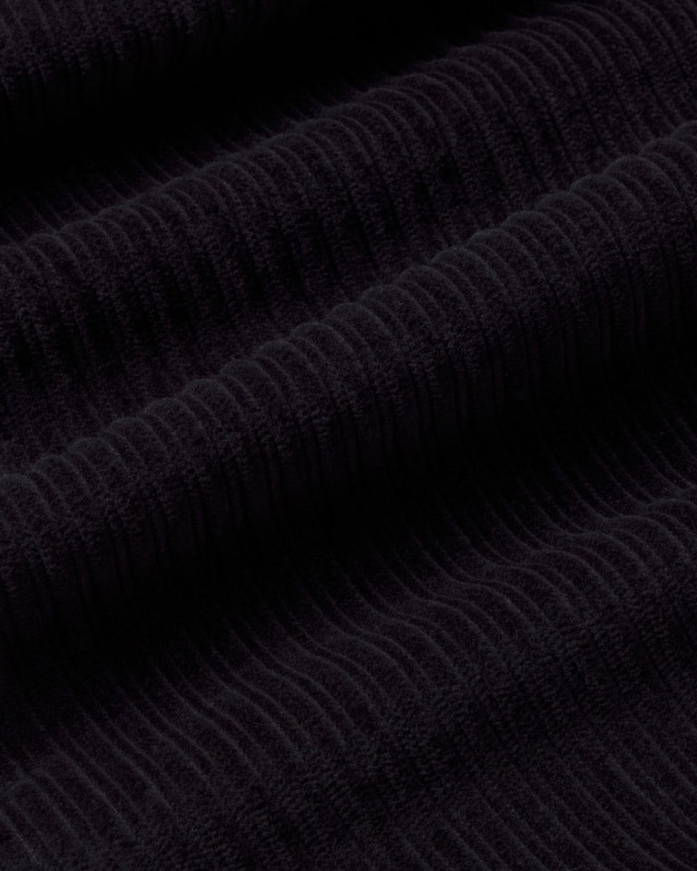 Pantalón relaxed cargo pana azul Max sostenible silueta - 2