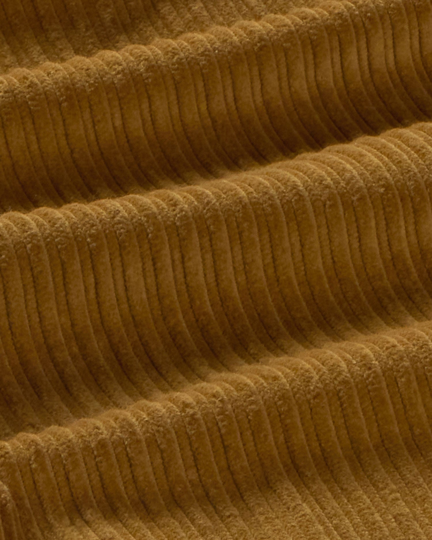 Pantalón relaxed pinza pana amarillo Wotan sostenible silueta - 2