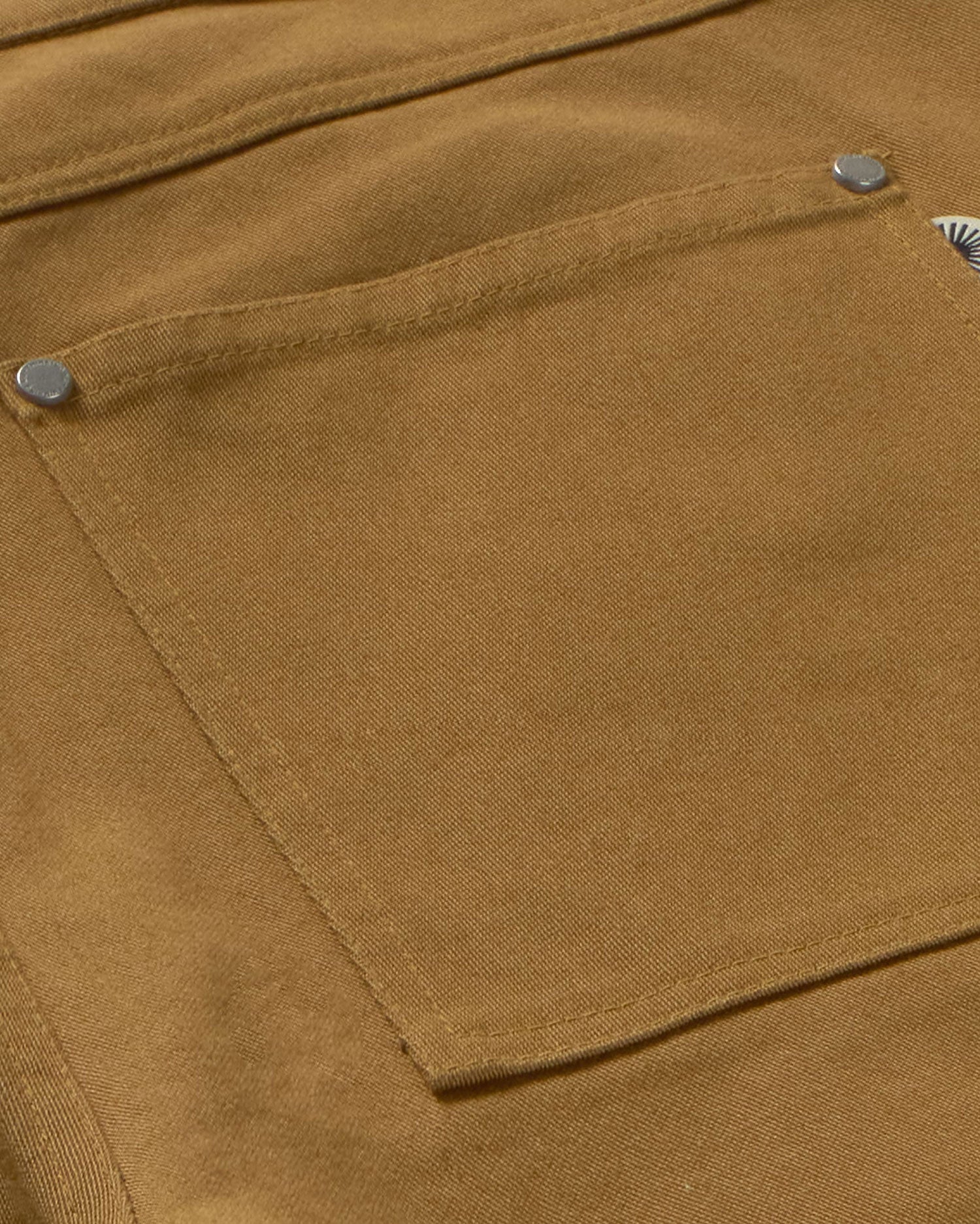 Pantalón recto amarillo Owen sostenible silueta - 2