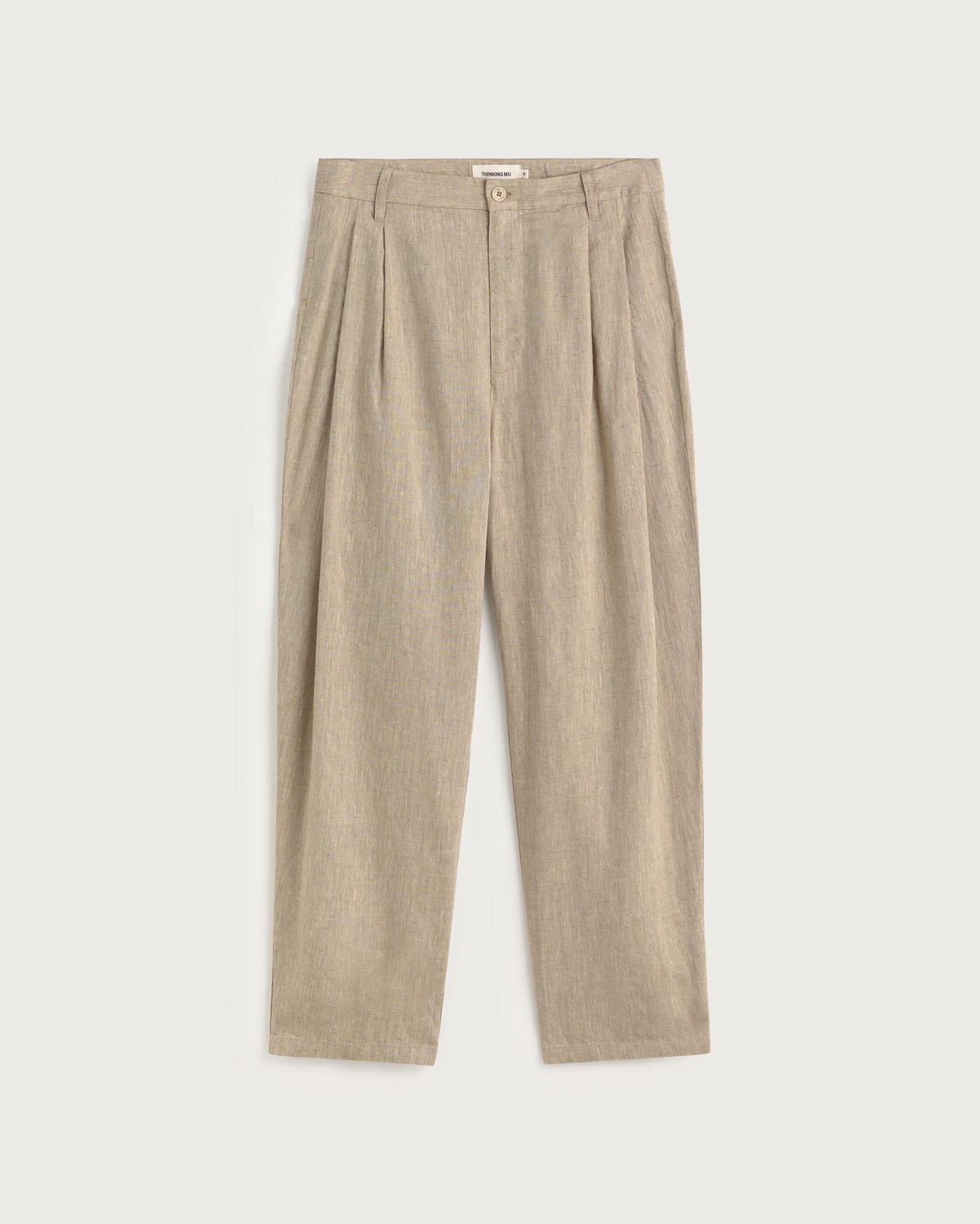 Pantalón carrot crudo hemp Sigurd sostenible silueta - 1