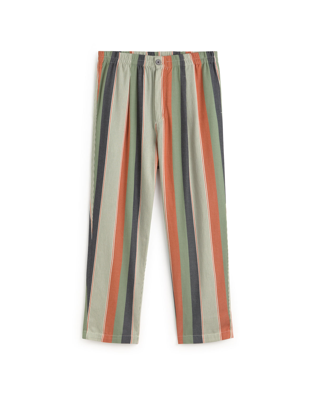 Pantalón loose multicolor Luc sostenible silueta - 1