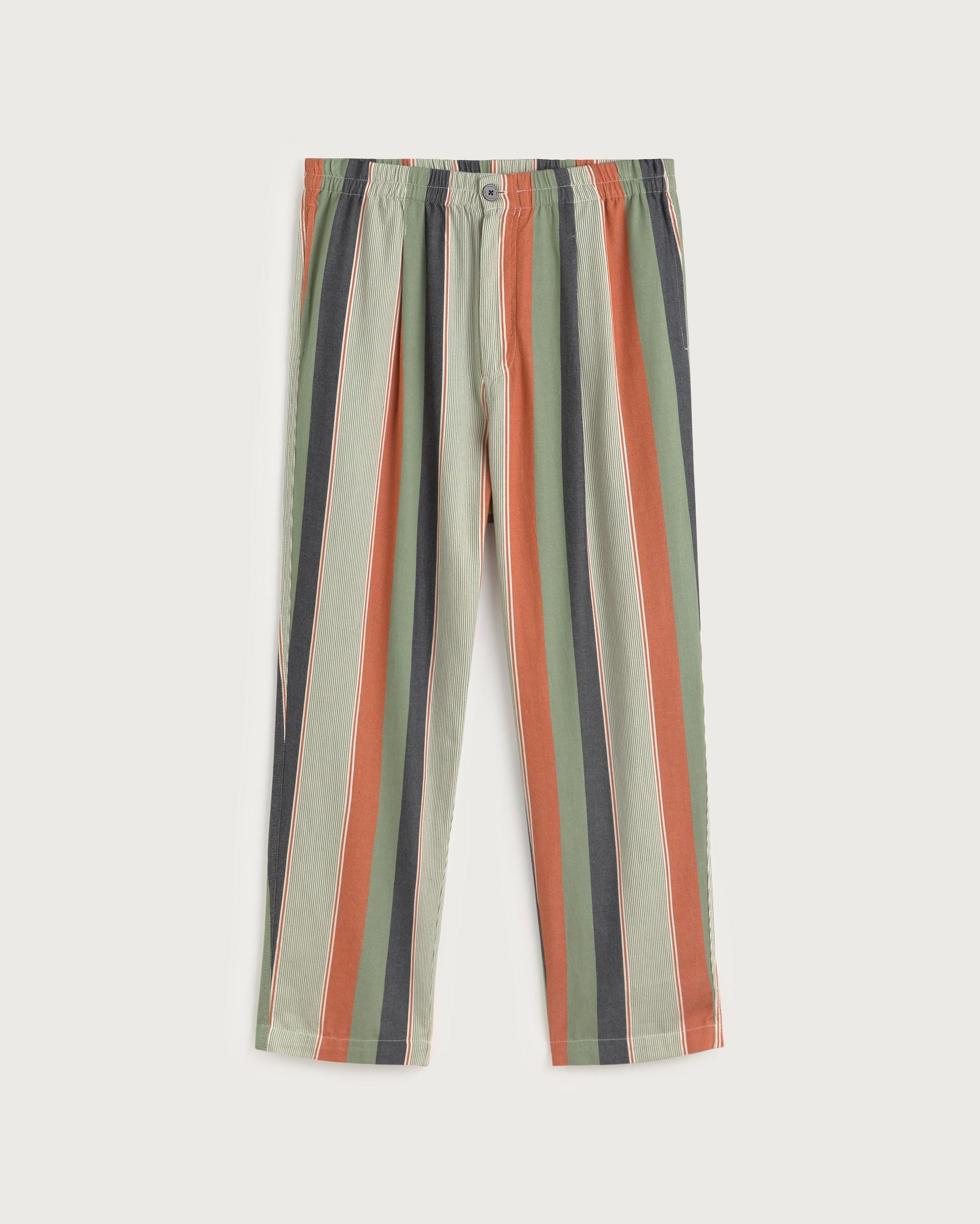 Pantalón loose multicolor Luc sostenible silueta - 1
