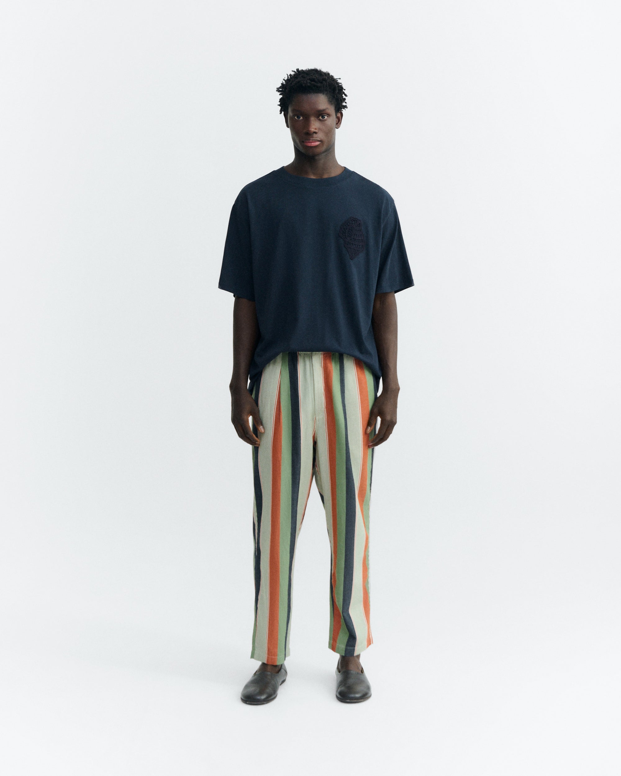 Pantalón loose multicolor Luc sostenible - 1