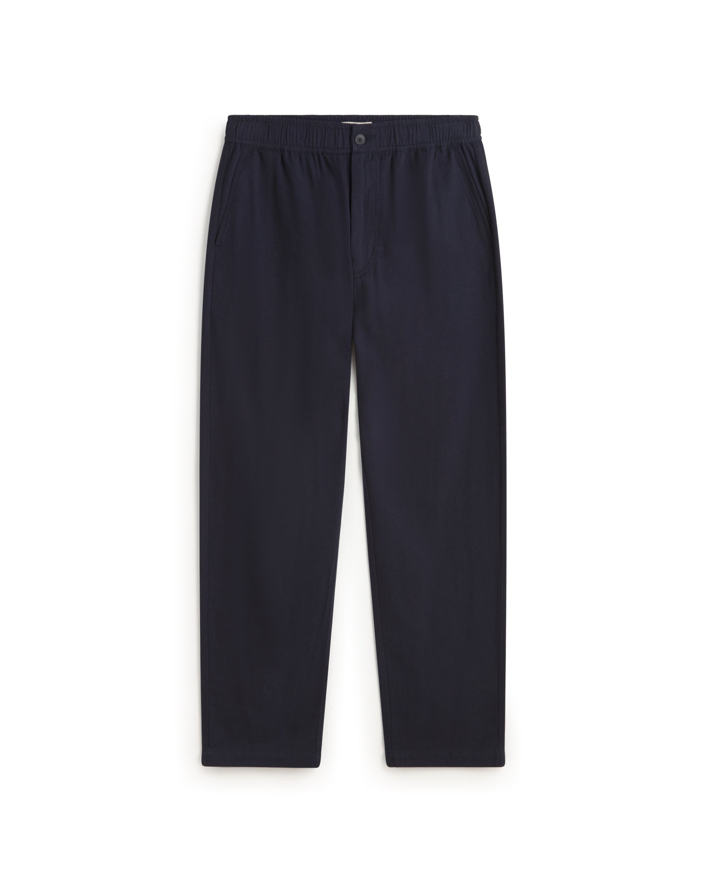 Pantalón recto navy Travel light sostenible silueta - 1
